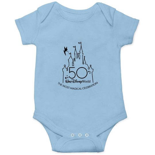50th Anniversary Celebration For Disney Family Vacationt Baby Bodysuit