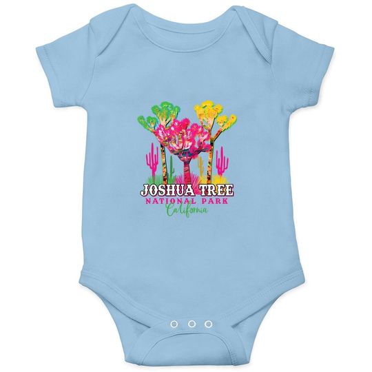 Joshua Tree National Park California Usa Vacation Souvenir Baby Bodysuit