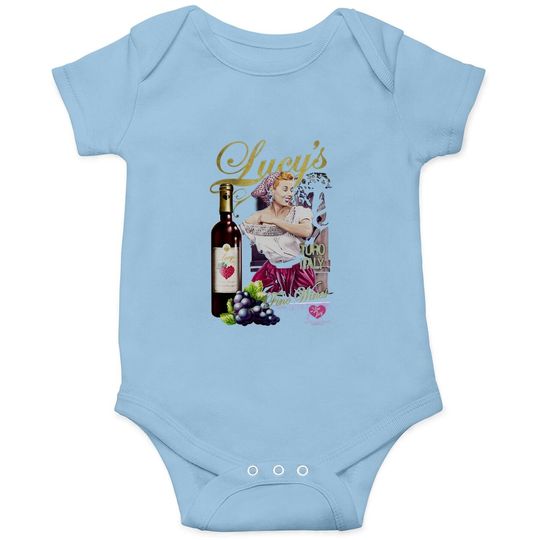 I Love Lucy 50's Tv Series Bitter Grapes Adult Baby Bodysuit
