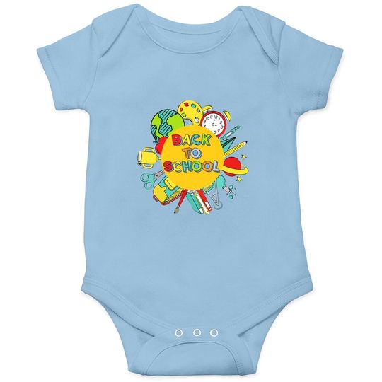 Back To School First Day Of School Teachers Gifts Baby Bodysuit