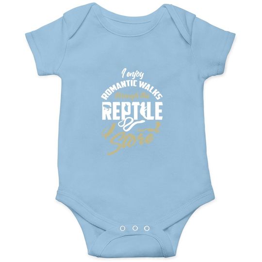 Reptile Herpetologist Quote Lover Gift Baby Bodysuit
