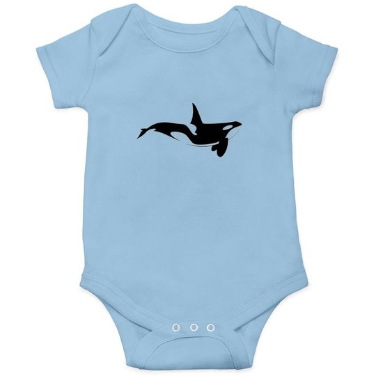 Save The Whales Ocean Orca Killer Whale Sea Conservation Baby Bodysuit