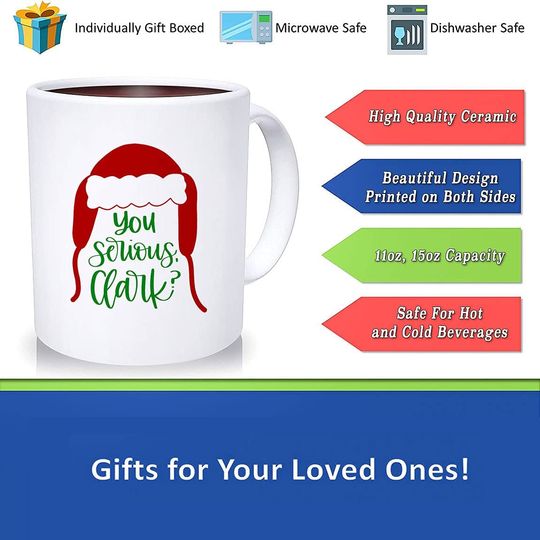 You Serious Clark Santas Mug
