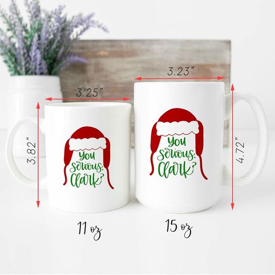 You Serious Clark Santas Mug