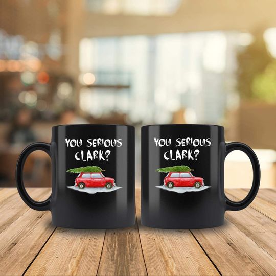 You Serious Clark Santas Mug
