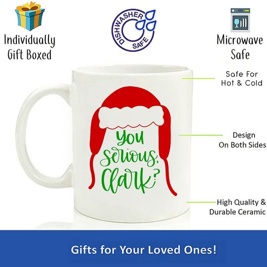 You Serious Clark Santas Mug