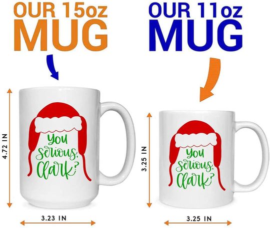 You Serious Clark Santas Mug