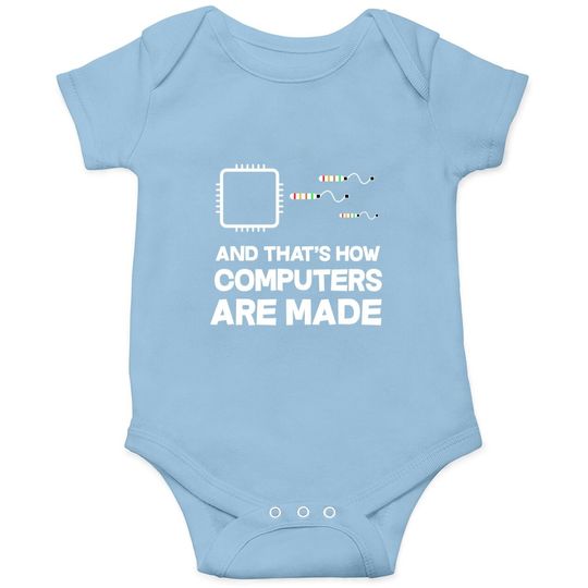 Programmer Developer Software Computer Engineering Baby Bodysuit