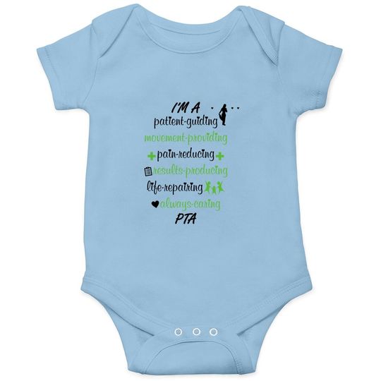 Physical Therapist Assistant Baby Bodysuit