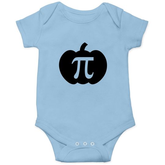 Pumpkin Pi Pie Math Teacher Halloween Baby Bodysuit