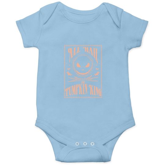 The Nightmare Before Christmas Hail The Pumpkin King Baby Bodysuit