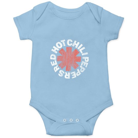 Red Hot Chili Peppers Classic Asterisk Baby Bodysuit