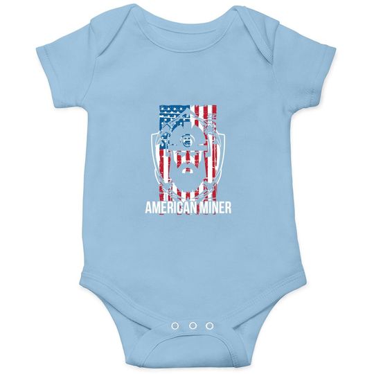 Underground Mining Baby Bodysuit