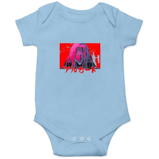 Castlevania Alucard Portrait Baby Bodysuit