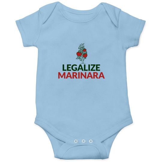 Legalize Marinara Italian Yomato Sauce Baby Bodysuit