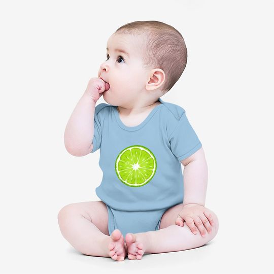 Lime Costume Baby Bodysuit