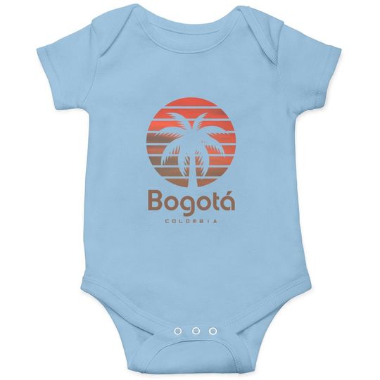 Bogota Colombia Travel Vacation Baby Bodysuit