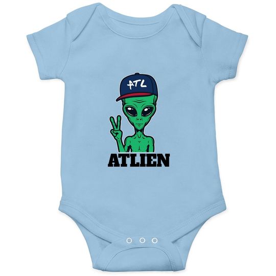 Atlanta Atlien Atl Gift Onesie