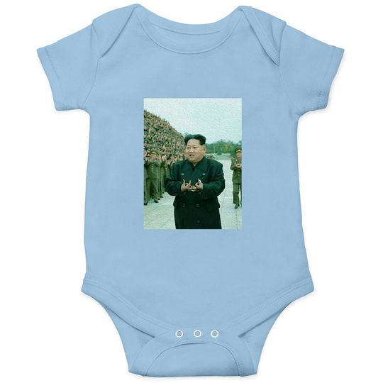 Kim Jong Un Blood Baby Bodysuit