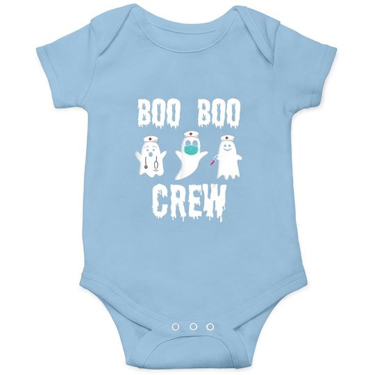 Halloween Nurse Costume Boo Boo Crew Baby Bodysuit