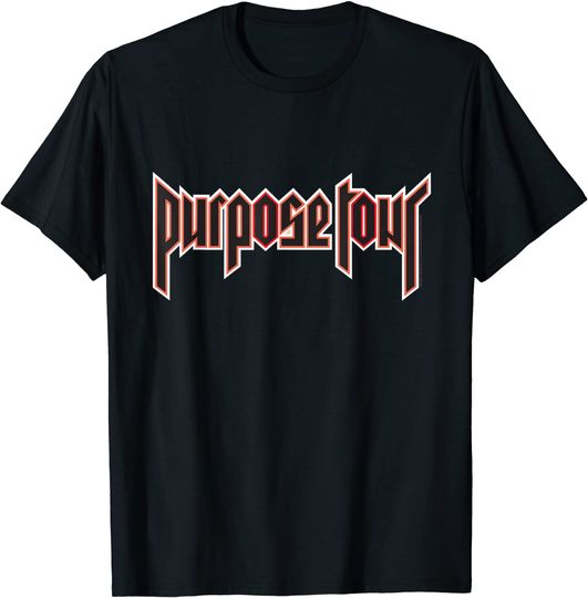 Justin Bieber  Purpose Tour Logo T-Shirt