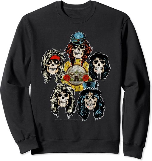 Guns N' Roses Vintage Heads Sweatshirt