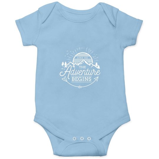 And So The Adventure Begins Baby Bodysuit
