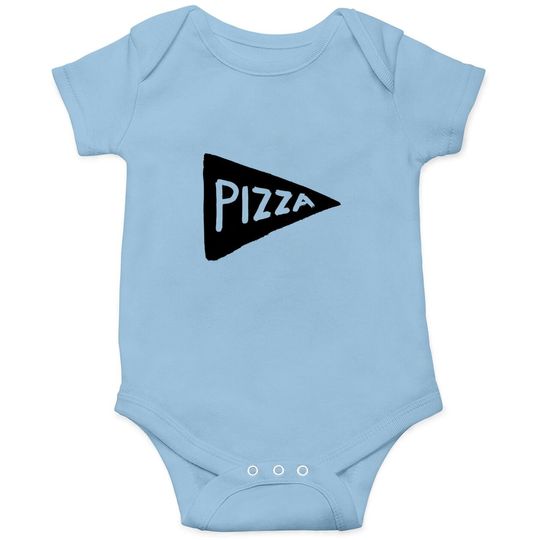 Pizza Party Graphic Baby Bodysuit