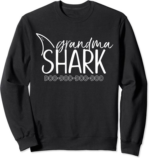 Grandma Shark Doo Doo T Shirt Gifts Mother's Day Birthday Sweatshirt
