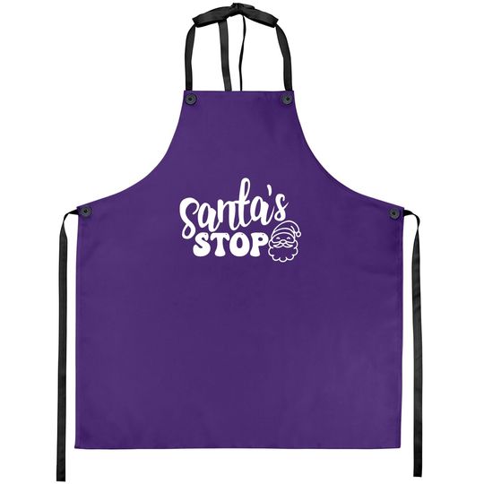 Santa's Stop Aprons