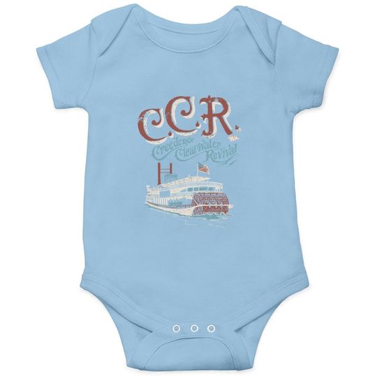 Creedence Clearwater Revival American Rock Band Baby Bodysuit