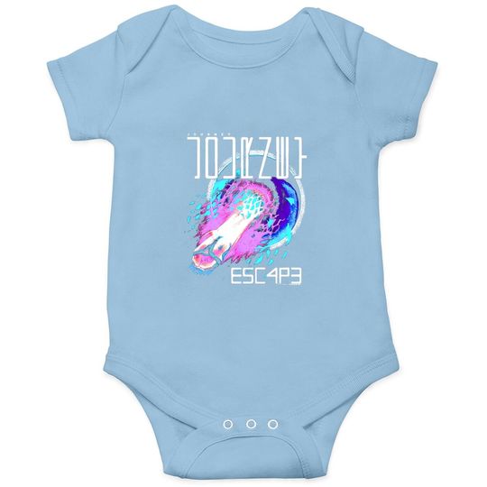 Journey Rock Band Escape Album Cover Adult Short Sleeve Baby Bodysuit Graphic Tee