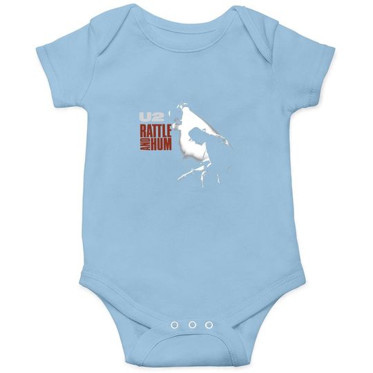 U2 Rattle & Hum  baby Bodysuit