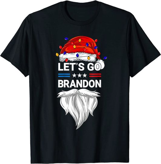 Let's go Brandon Santa Matching Family Christmas Pajamas T-Shirt