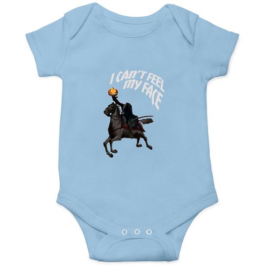 Headless Horseman Halloween Pumpkin Baby Bodysuit Baby Bodysuit