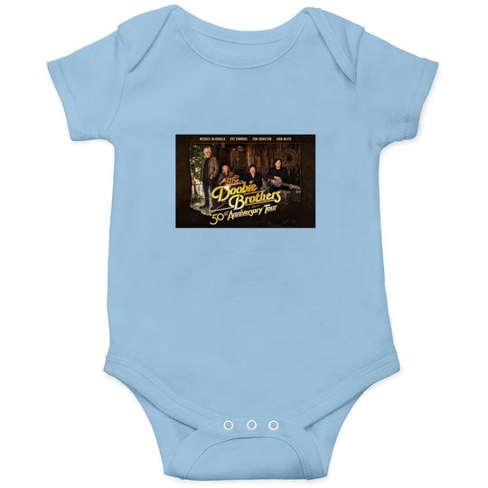 The Doobie Brothers 50 Th Anniversary Doobie Baby Bodysuit