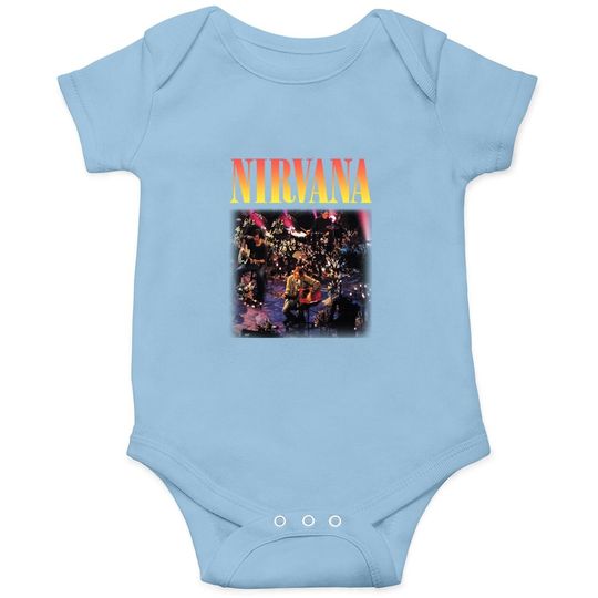 Nirvana Unplugged Photo Baby Bodysuit