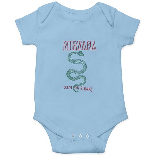 Nirvana Serve The Servants Serpent Baby Bodysuit