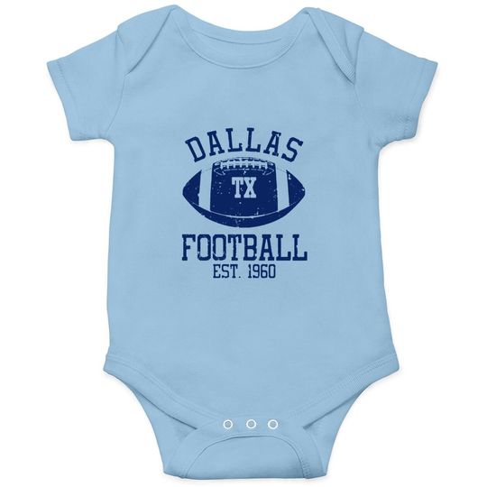 Dallas Cowboys Football Baby Bodysuit