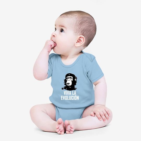 Evolution Che Guevara Funny Baby Bodysuit