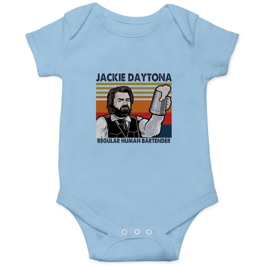 Jackie Daytona Regular Human Bartender Vintage Baby Bodysuit