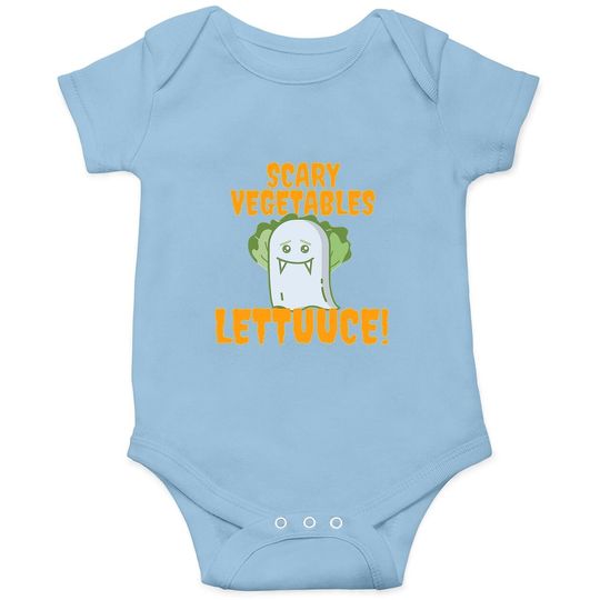 Cute Halloween Vegetable Lord Lettuce Classic Baby Bodysuit