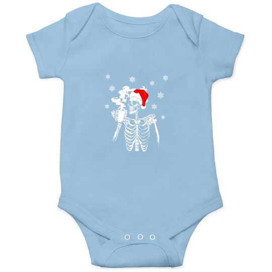 Skeleton Christmas Cute Baby Bodysuit
