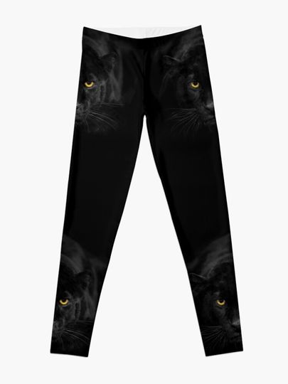 Wild Animal Black Panther Leggings