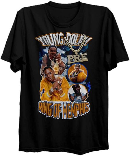 Young Dolph Vintage Design Artwork T Shirt