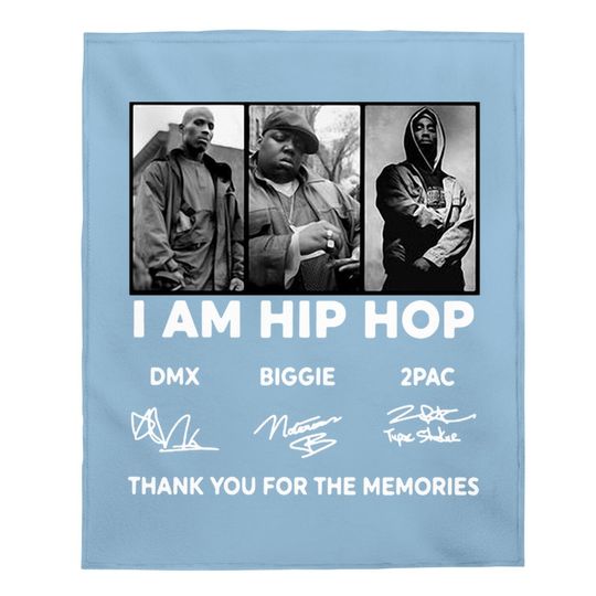 I Am Hip Hop Baby Blankets