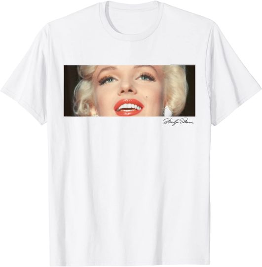 Marilyn Monroe Marilyn Gaze Autograph T-Shirt