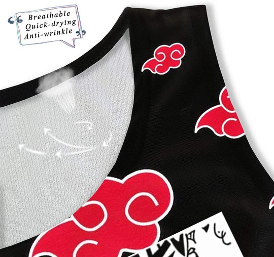 Narutoo Akatsuki Uchiha Itachi 3D Print Tanktop