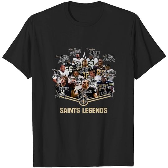 New Orleans Saints Football Legends T-Shirts