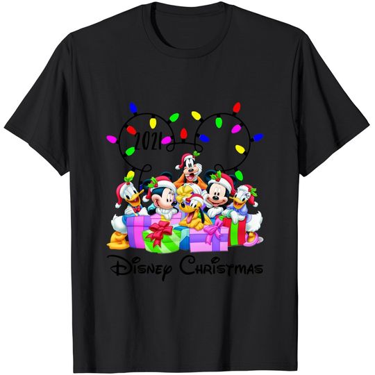 Disney Christmas Mickey Mouse And Friends T-Shirts